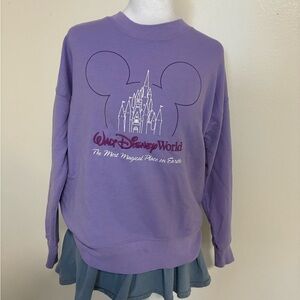 Disney Lavender most magical place on earth sweatshirt 💘